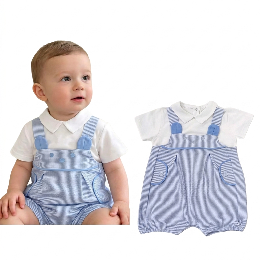 Pagliaccetto Neonato Orsetto