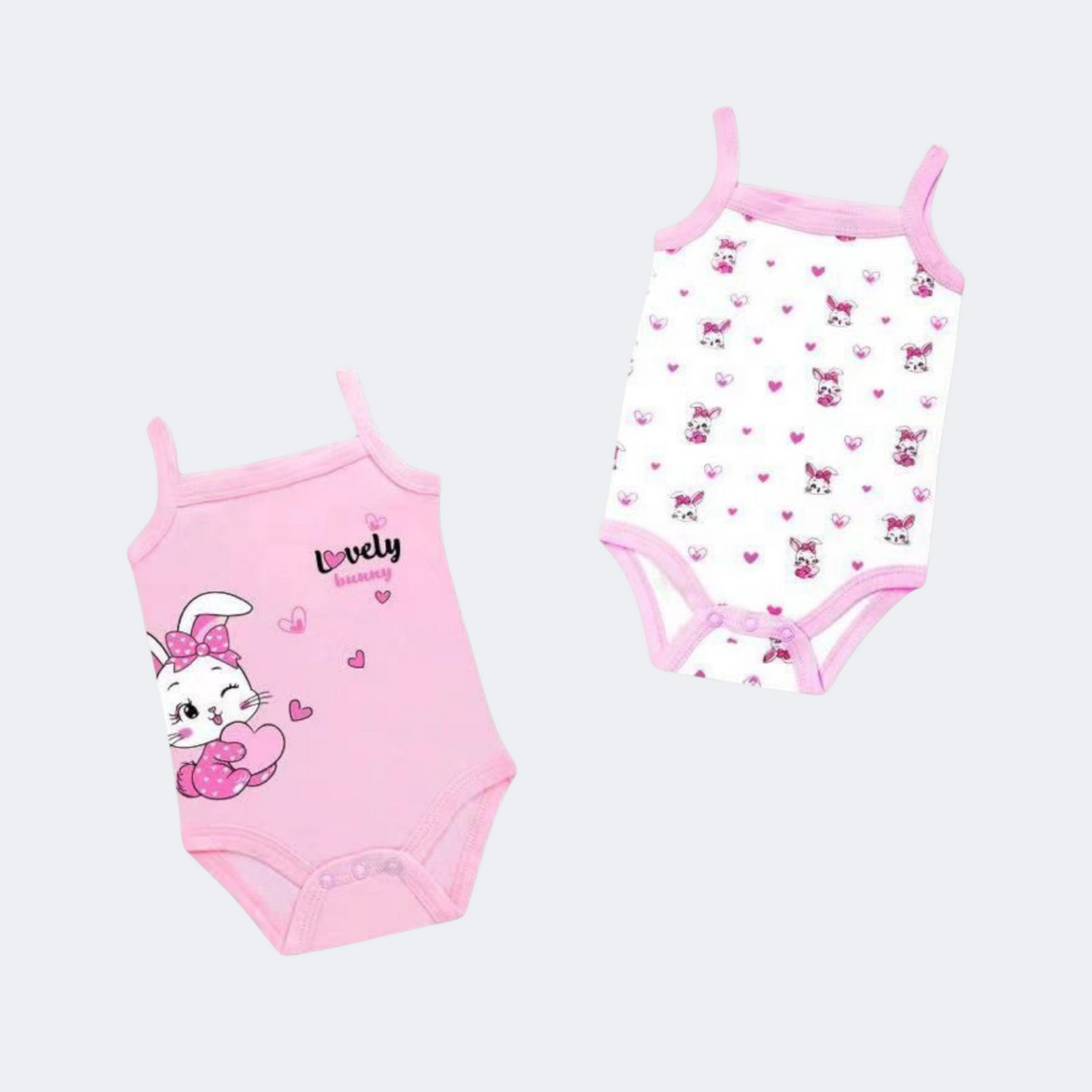 Body Bimba a Spallina - Confezione da 2 Body