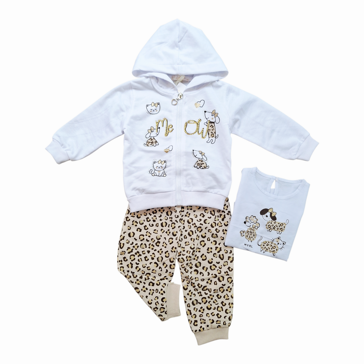 Completo Bimba Baby Animalier