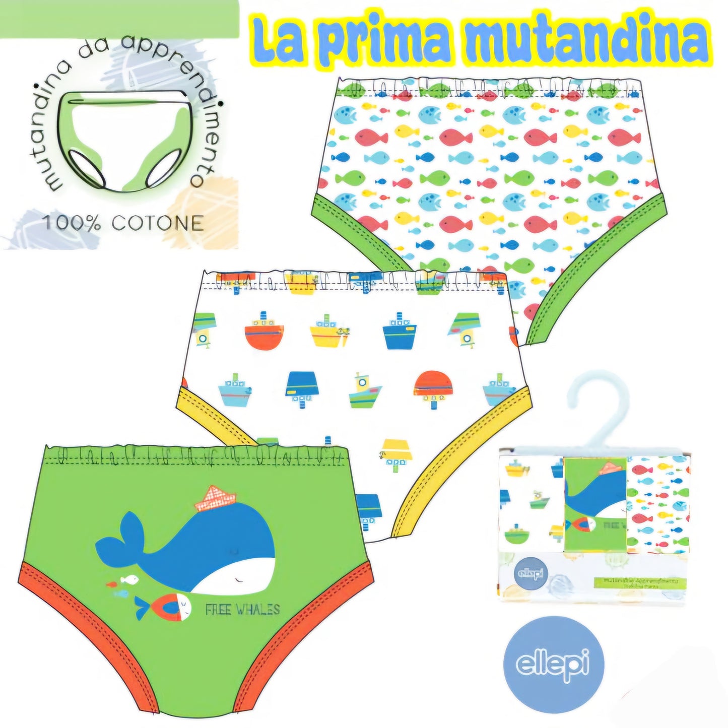 Mutandina Apprendimento Bambino