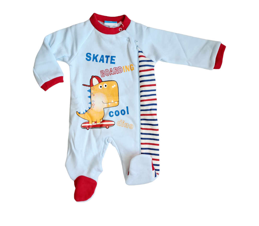 Pigiamone baby Dino Skate
