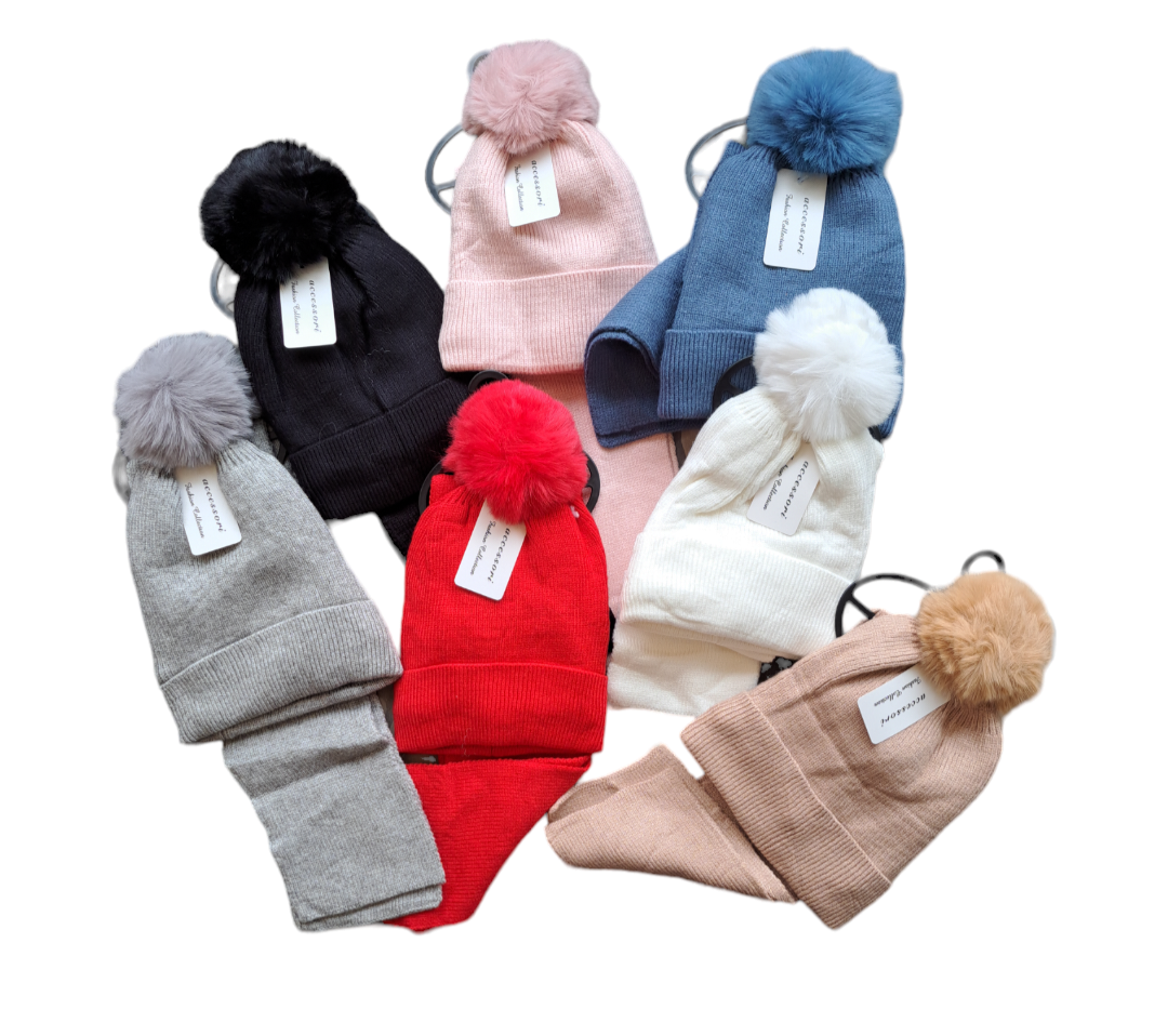 Set Cuffia e Sciarpa