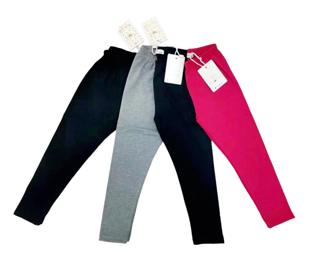 Leggins caldo cotone tinta unita