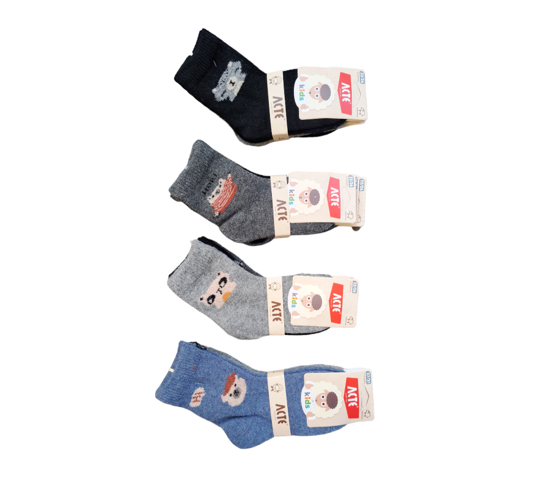 Tris calza misto lana BIMBO