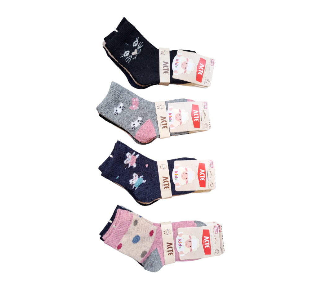 Tris calza misto lana BIMBA