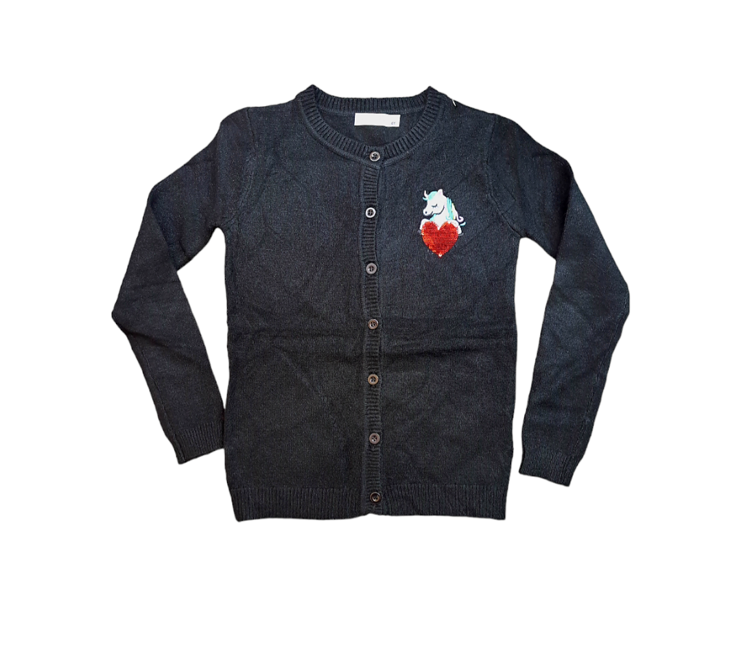 Cardigan Bimba Unicorno