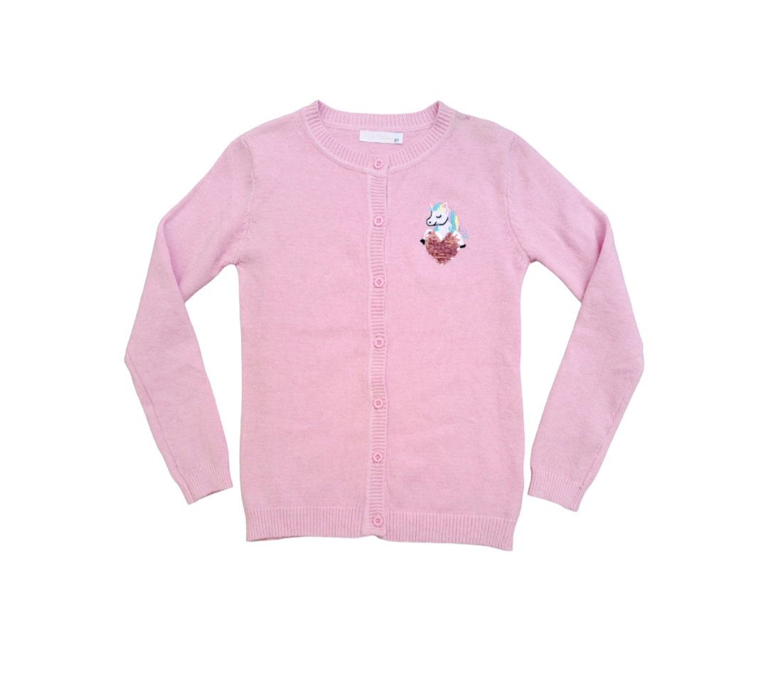 Cardigan Bimba Unicorno