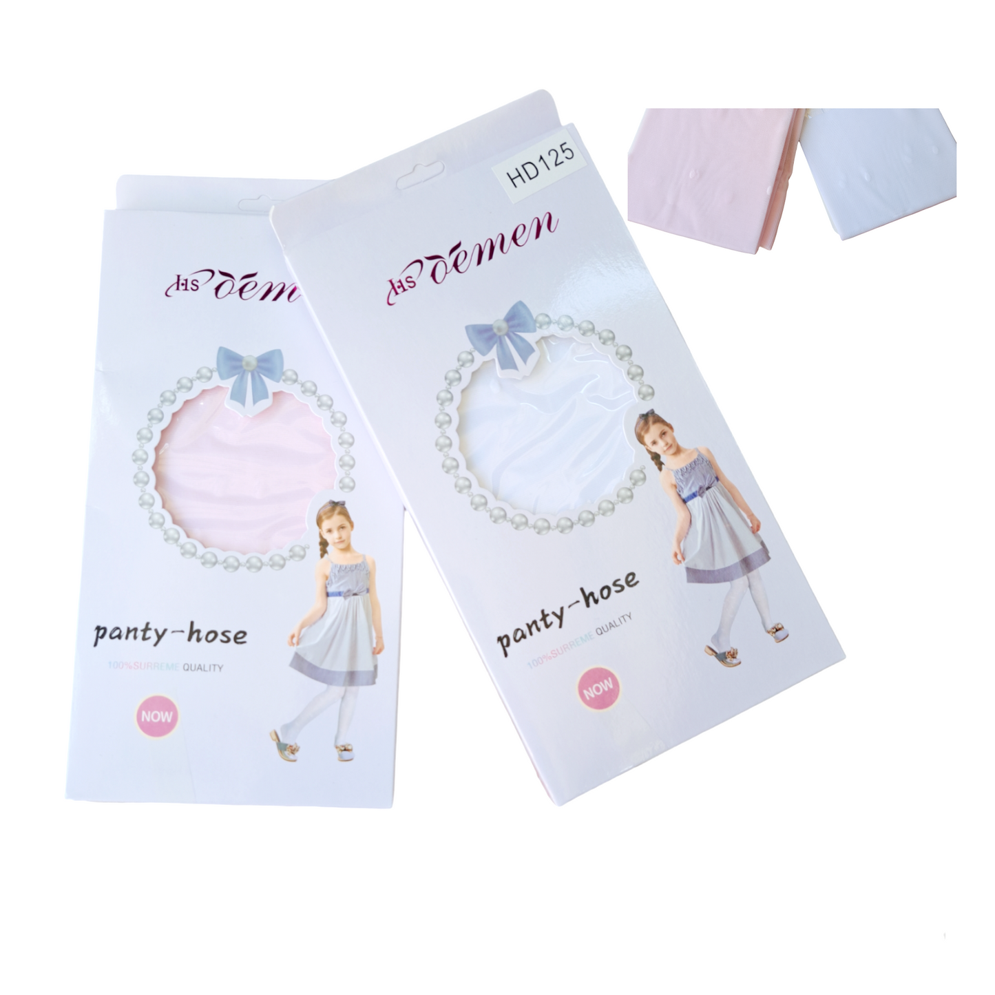 Collant Velate da Bambina Ricamate