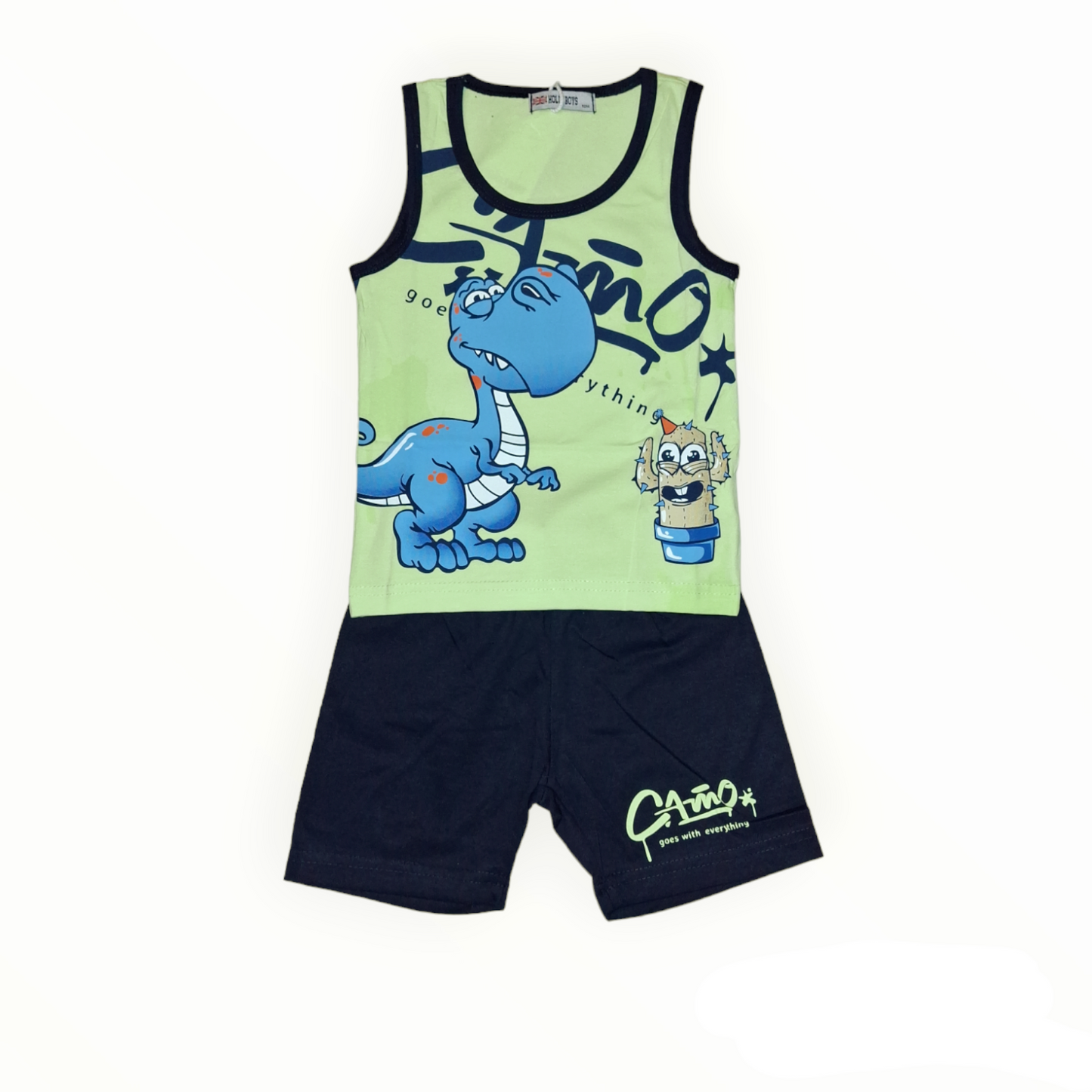 Completo Baby a Canottiera T-Rex