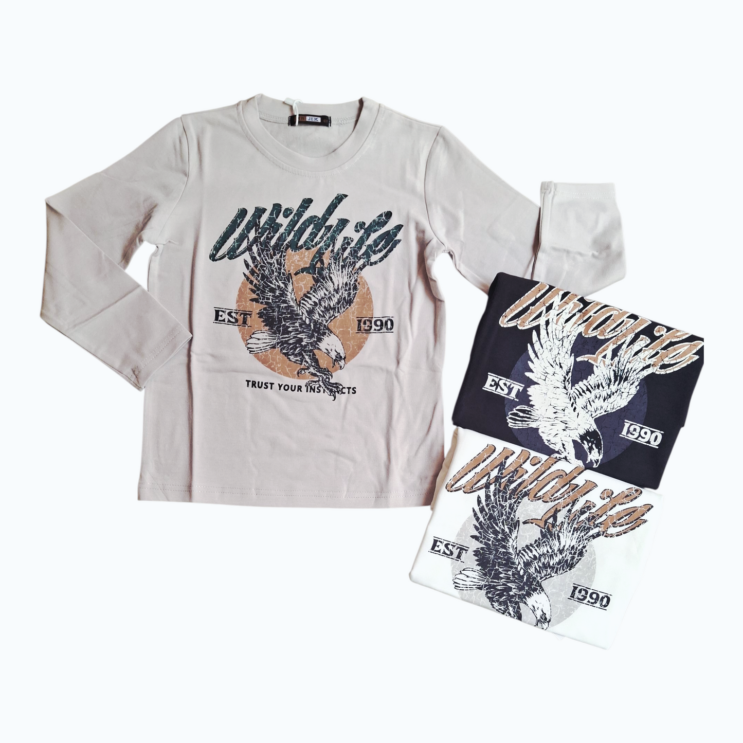 T-shirt Bimbo Caldo Cotone