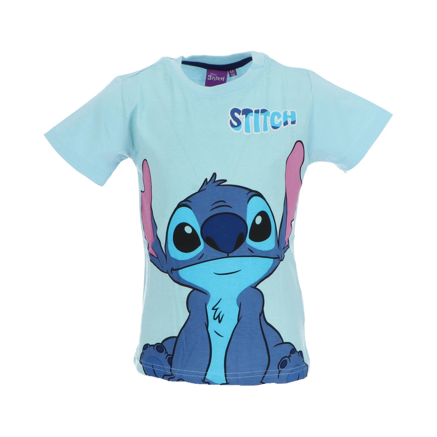 Stitch-T-shirt manica corta