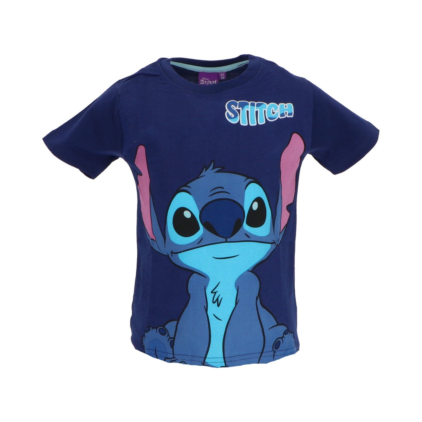 Stitch-T-shirt manica corta