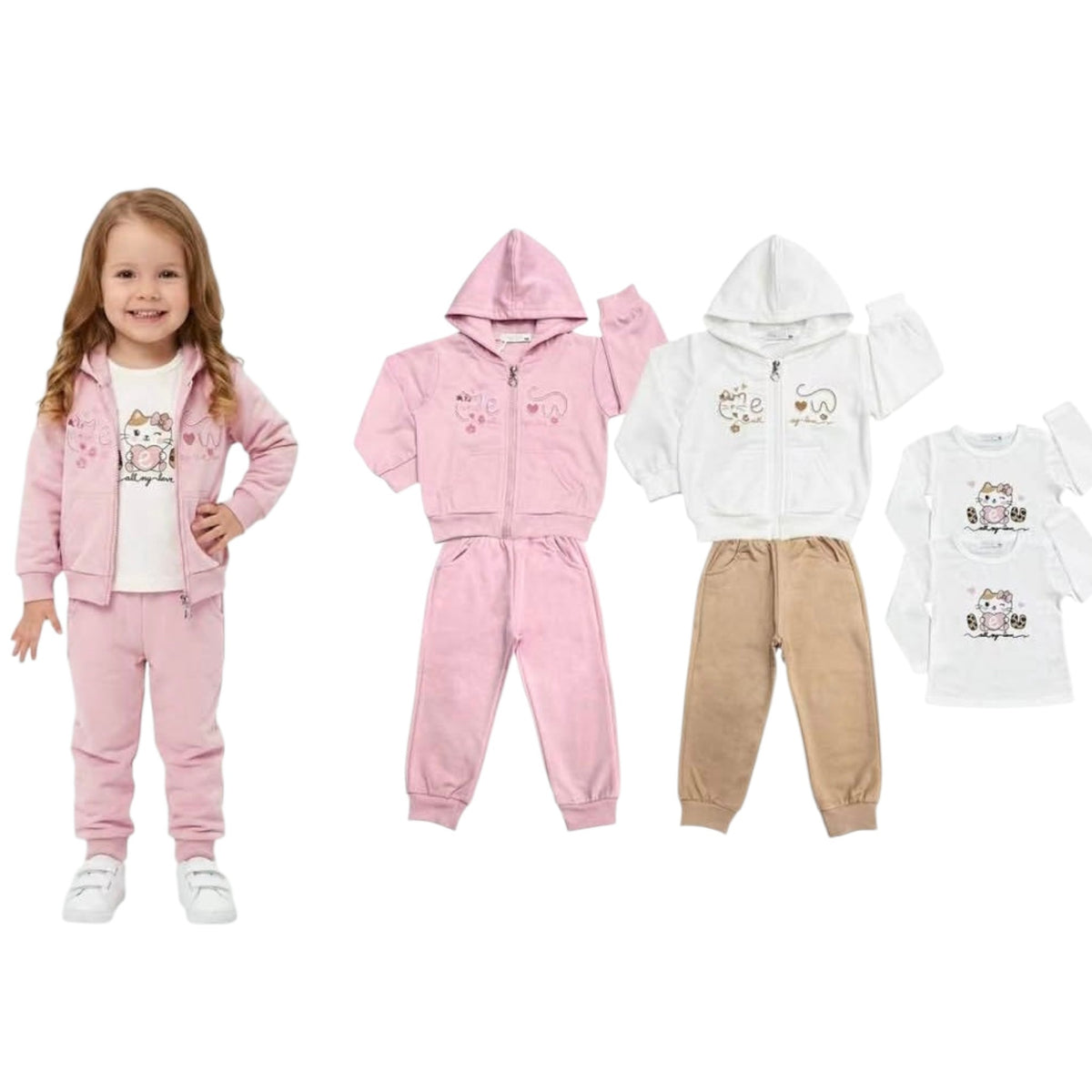 Completo Baby Bimba a 3 pezzi