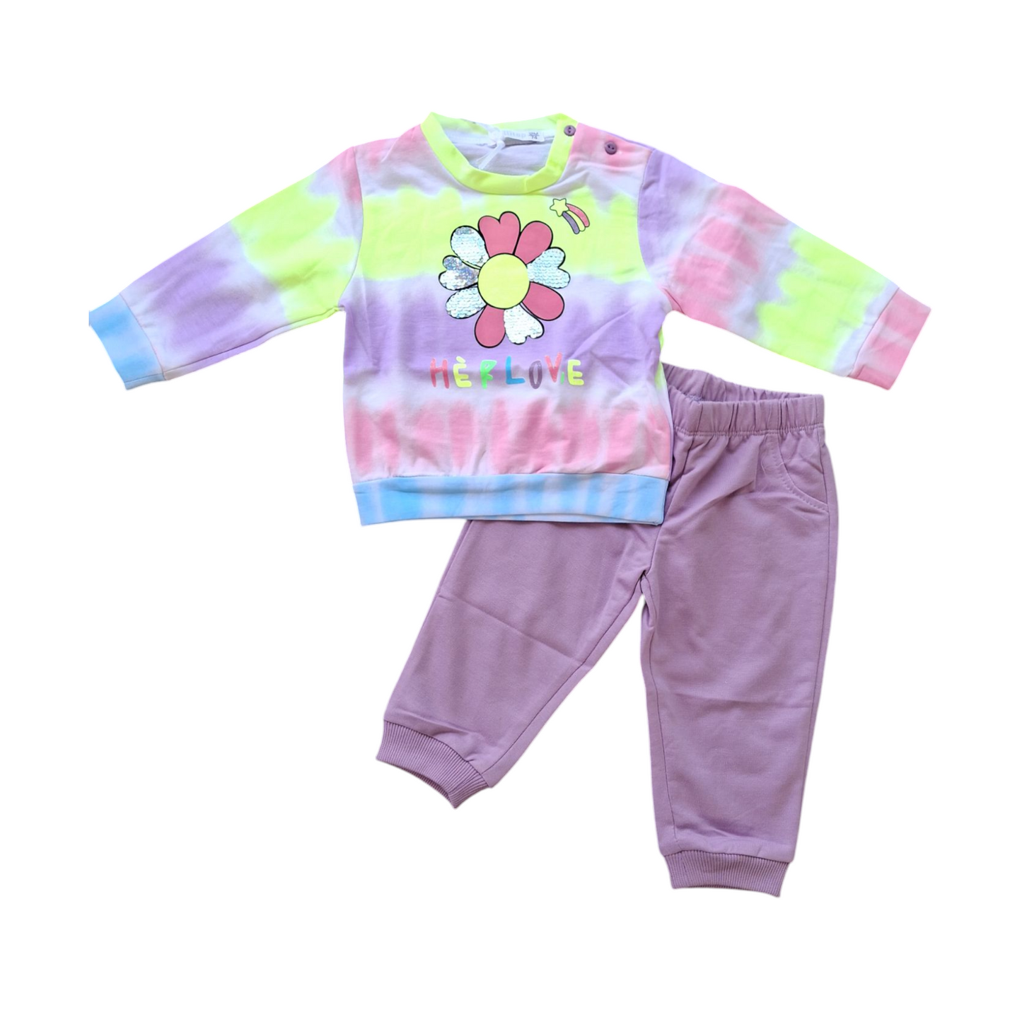 Completo Baby Bimba Fiore