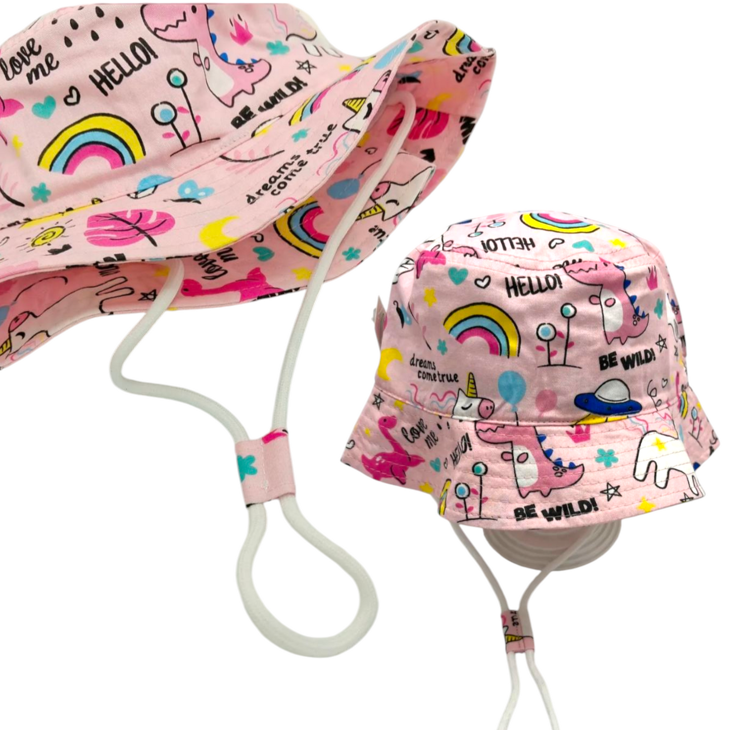 Cappello Pescatore da Bimba con Laccetto