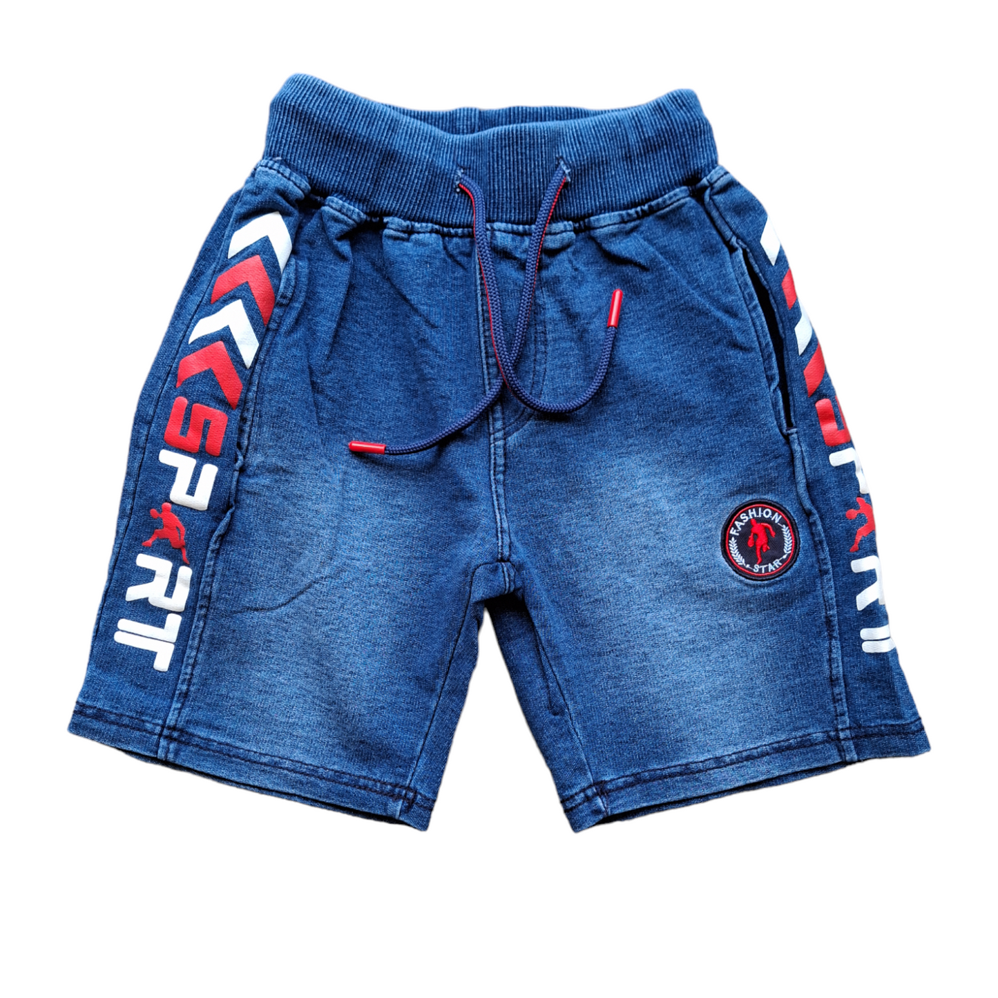 Bermuda Bimbo in Simil Jeans