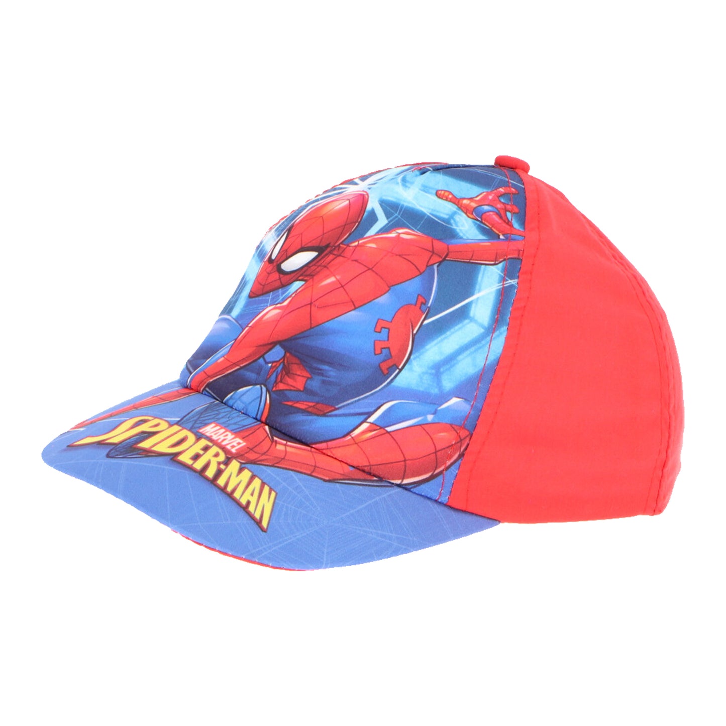 Cappello con visiera Spiderman