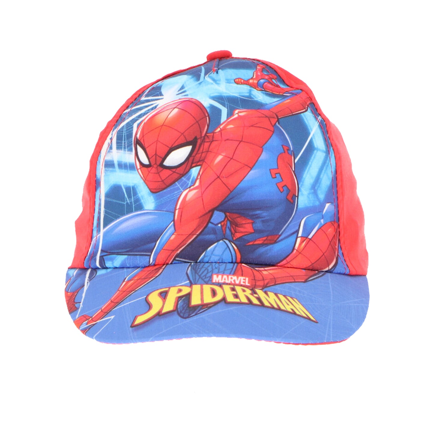 Cappello con visiera Spiderman