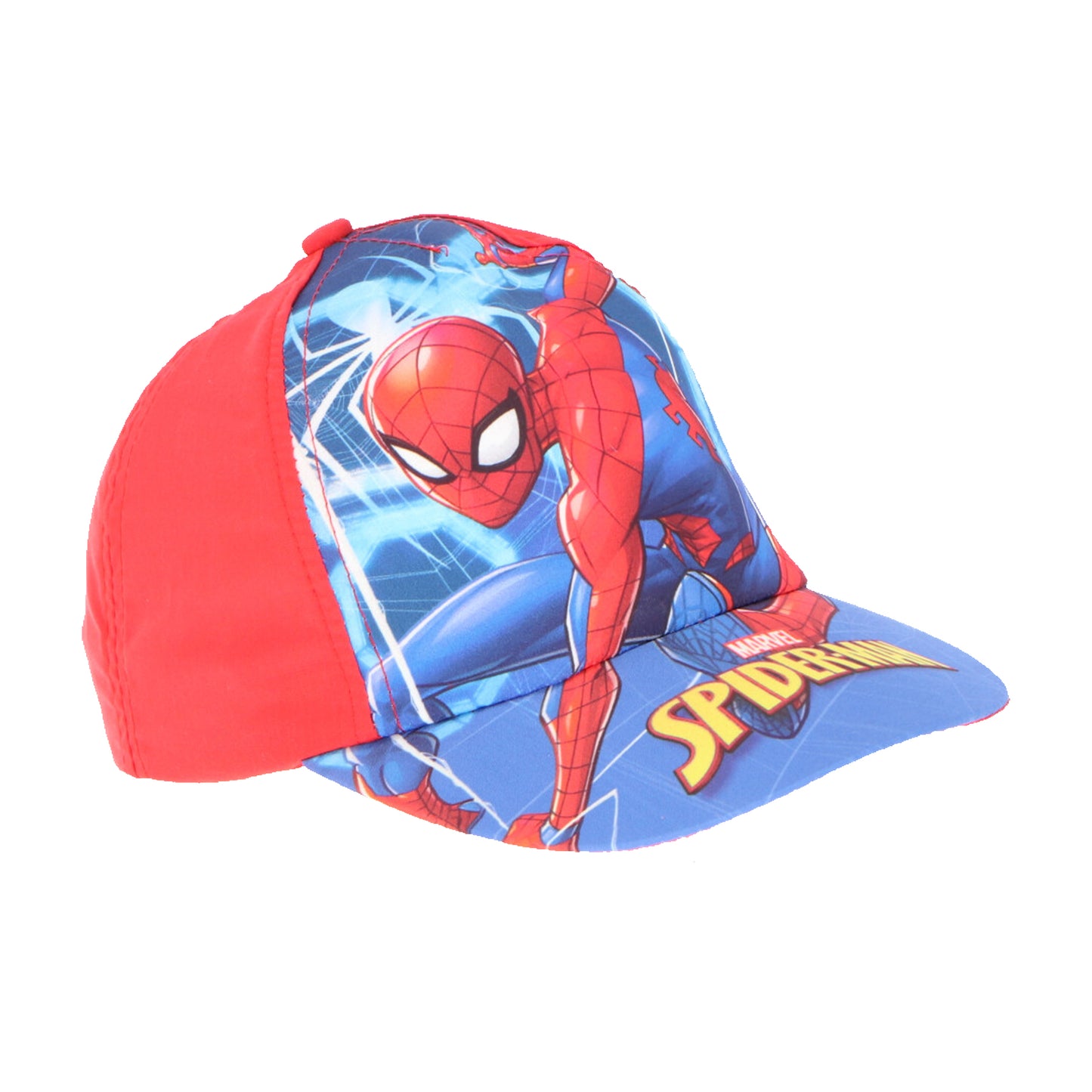 Cappello con visiera Spiderman