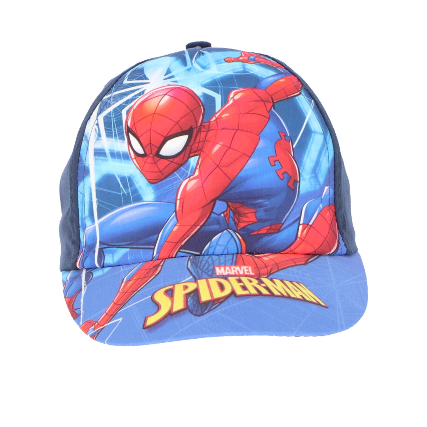 Cappello con visiera Spiderman