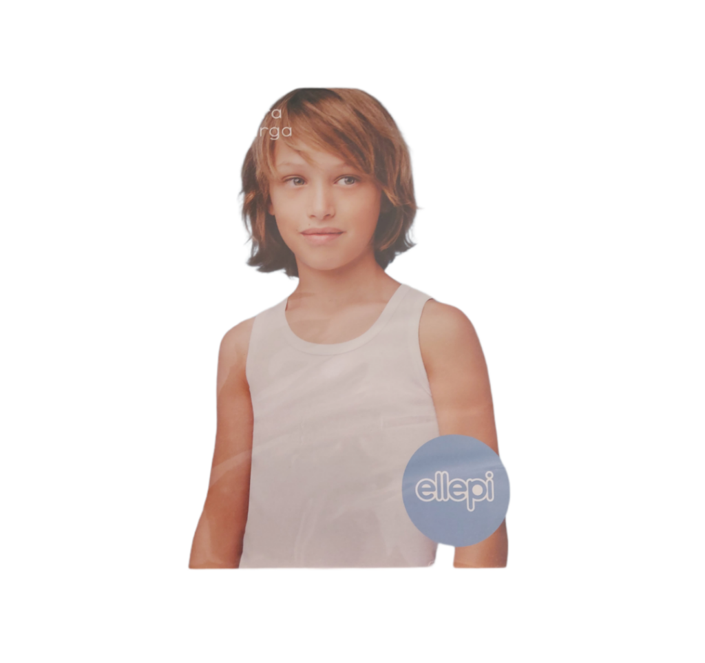 Canotta in cotone da bambino