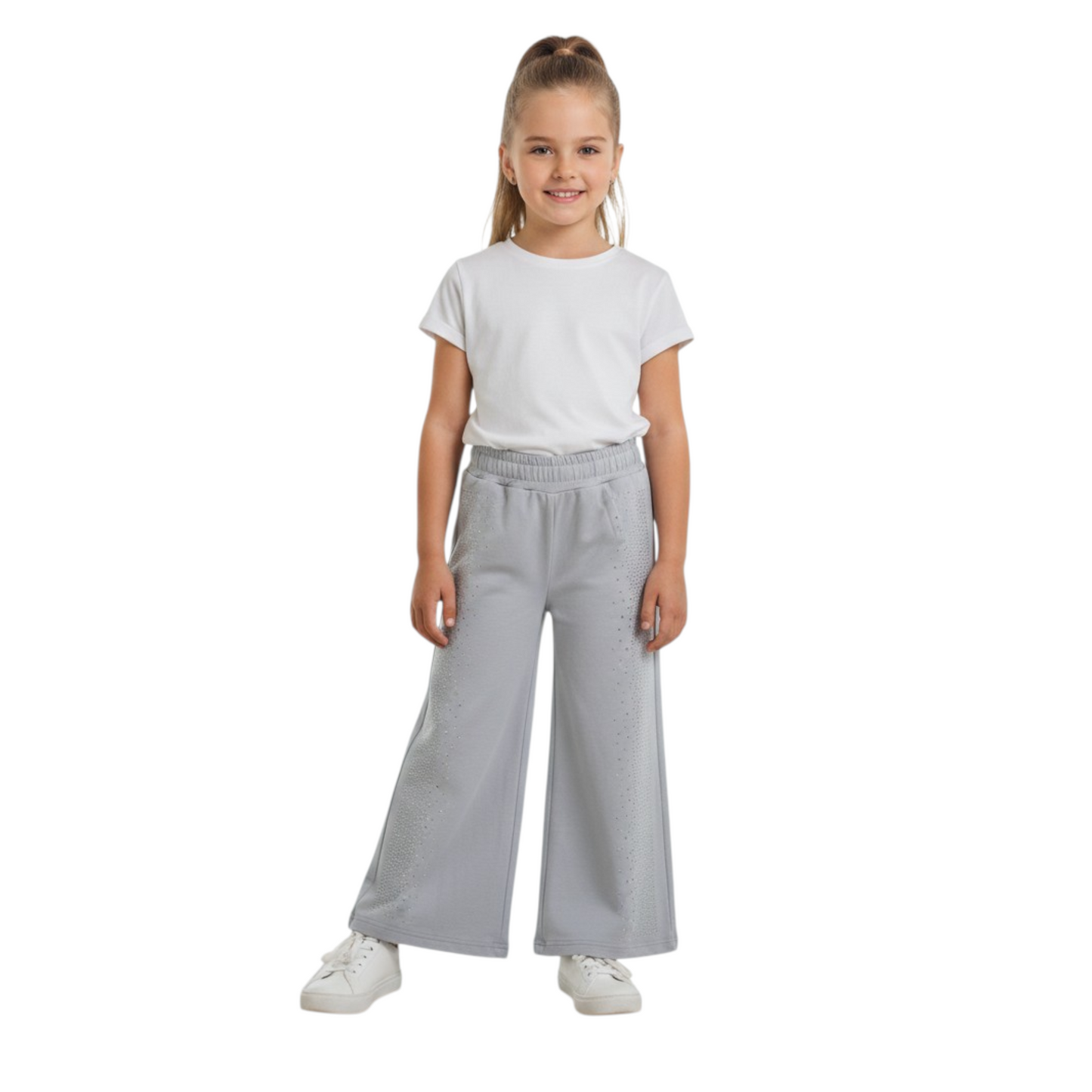 Pantalone Bimba Gamba Larga