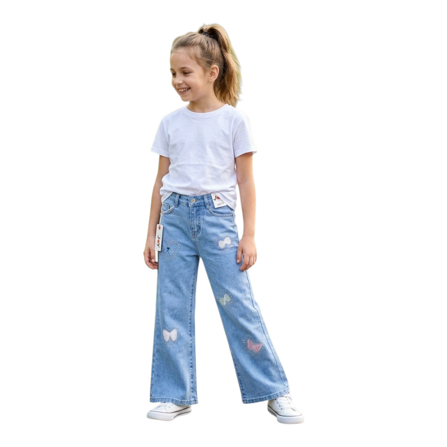 Jeans Bimba Butterfly