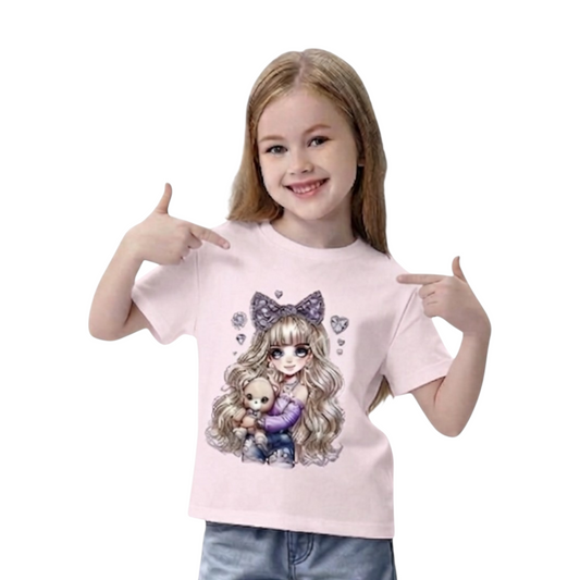 T-shirt Bimba Glamour