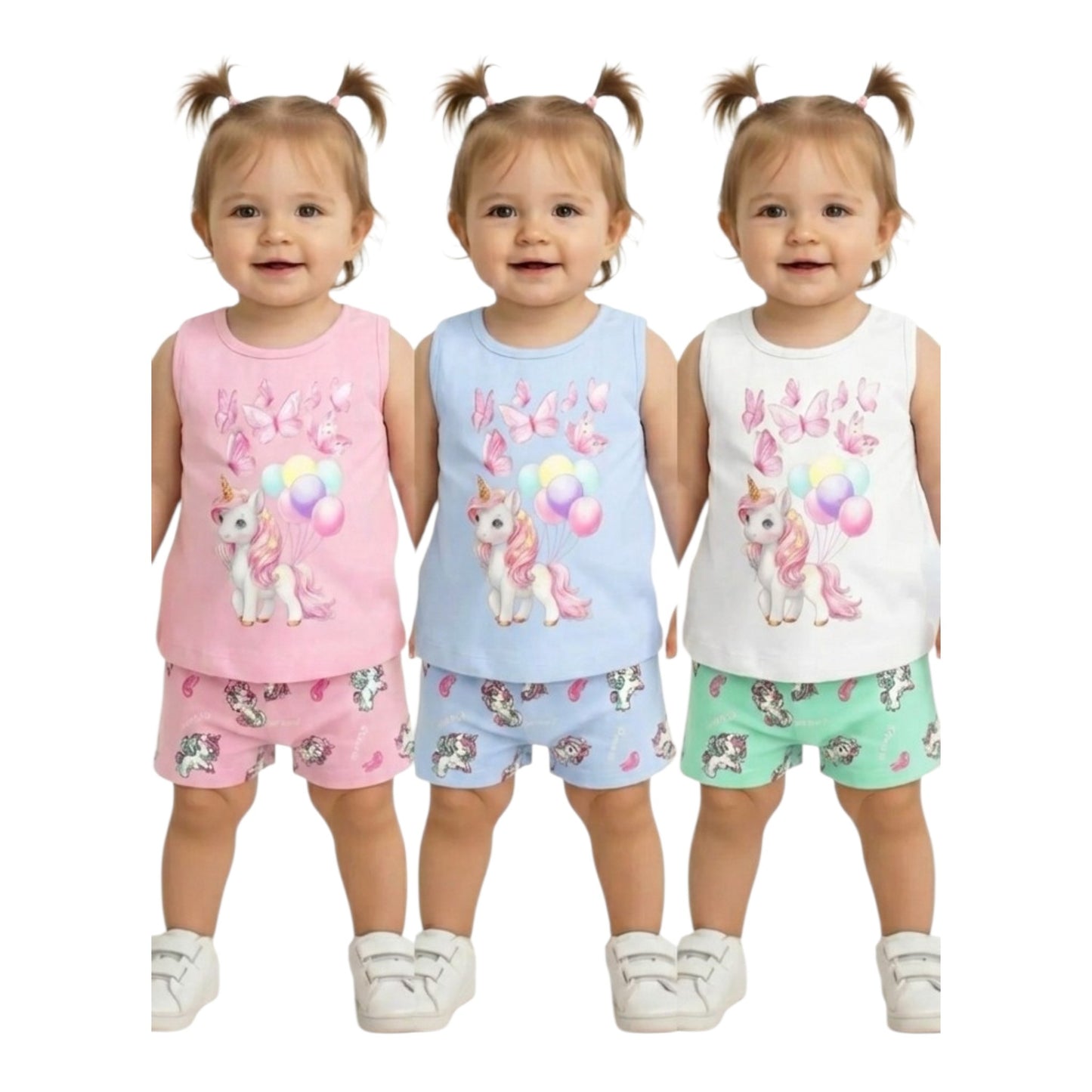 Completo Baby Unicorno