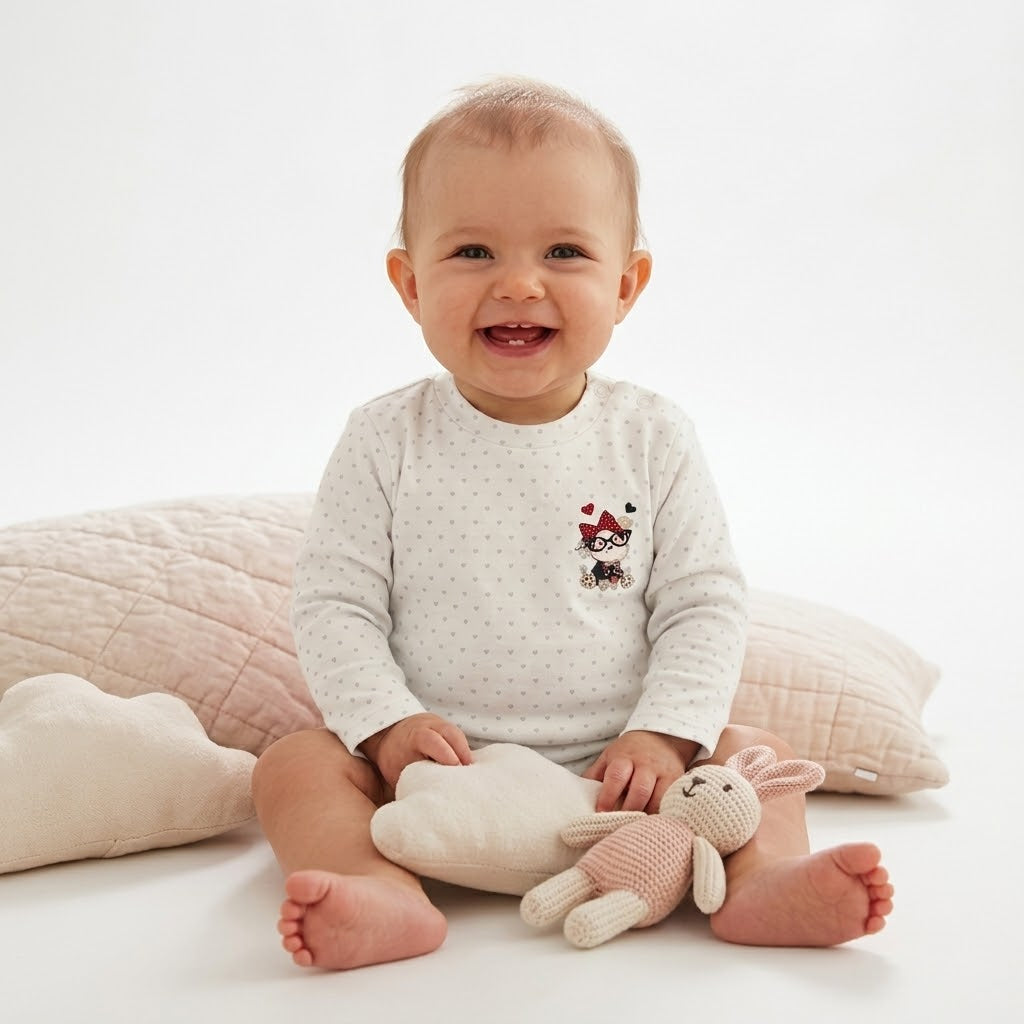Lupetto Baby Cuoricini