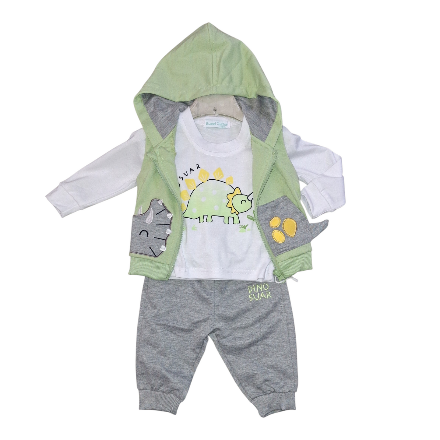Completo Bimbo Neonato Dino