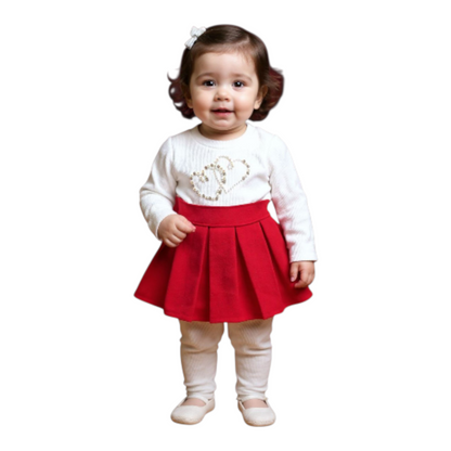 Abito Baby Bimba Perle