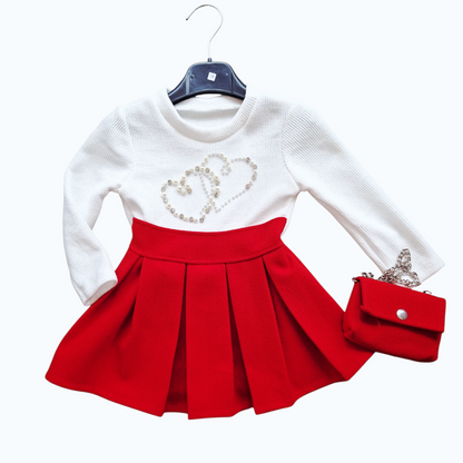 Abito Baby Bimba Perle