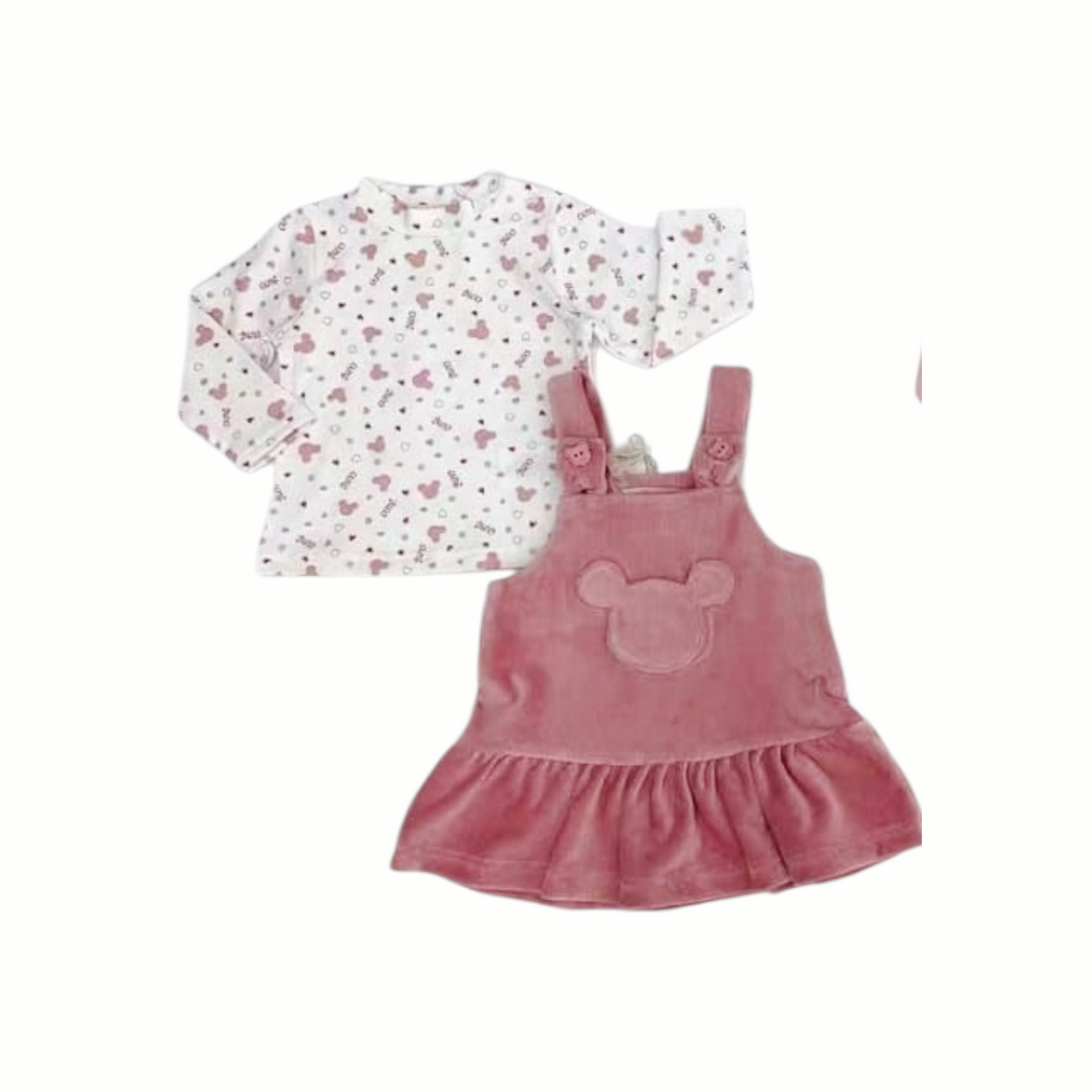 Salopette Neonata Cuore