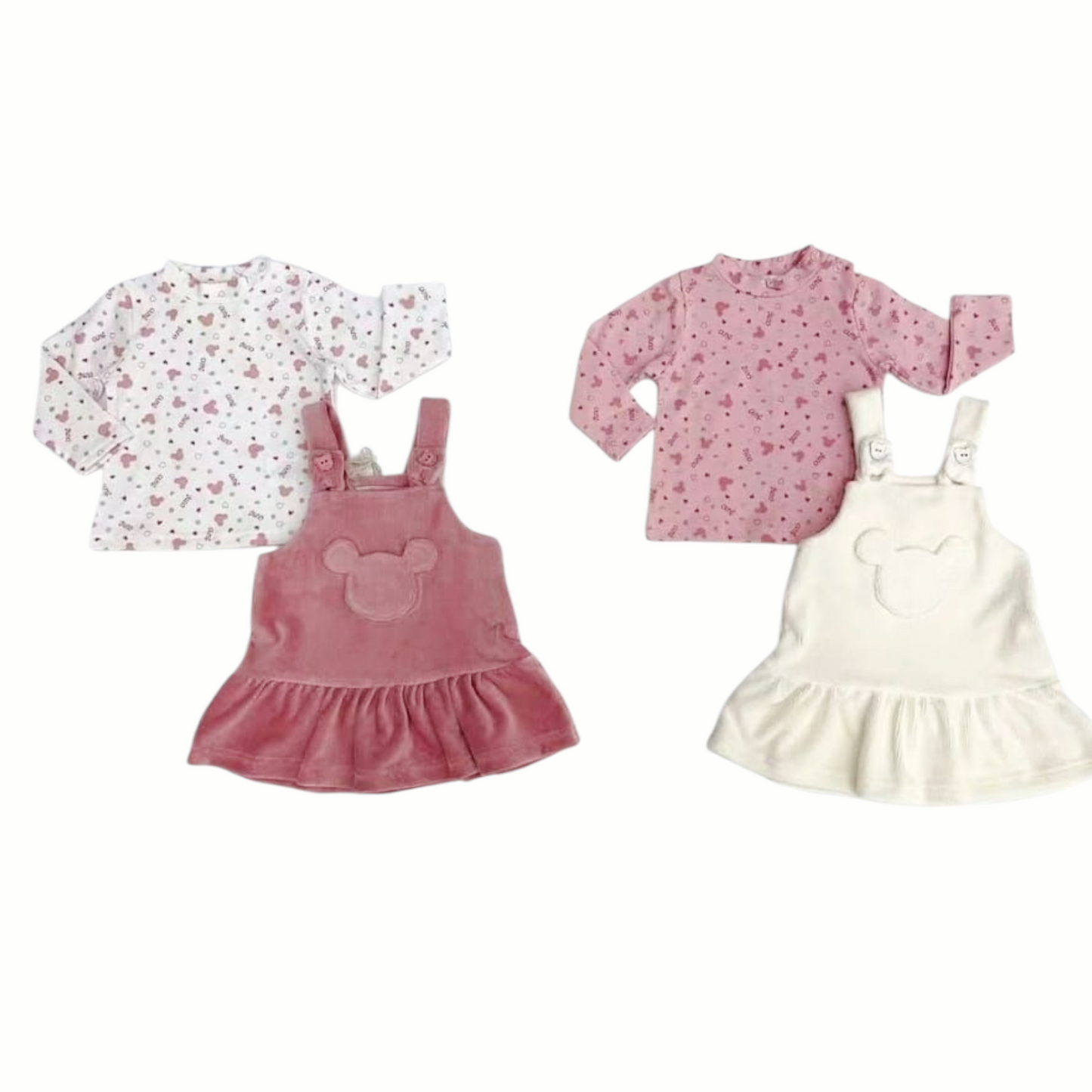 Salopette Neonata Cuore