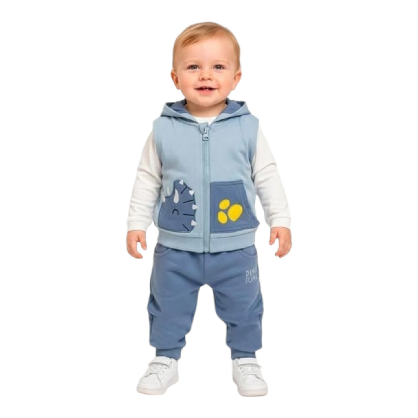 Completo Bimbo Neonato Dino