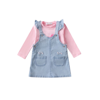 Scamiciato Jeans Neonata