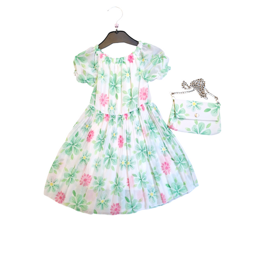 Abito Bimba Green