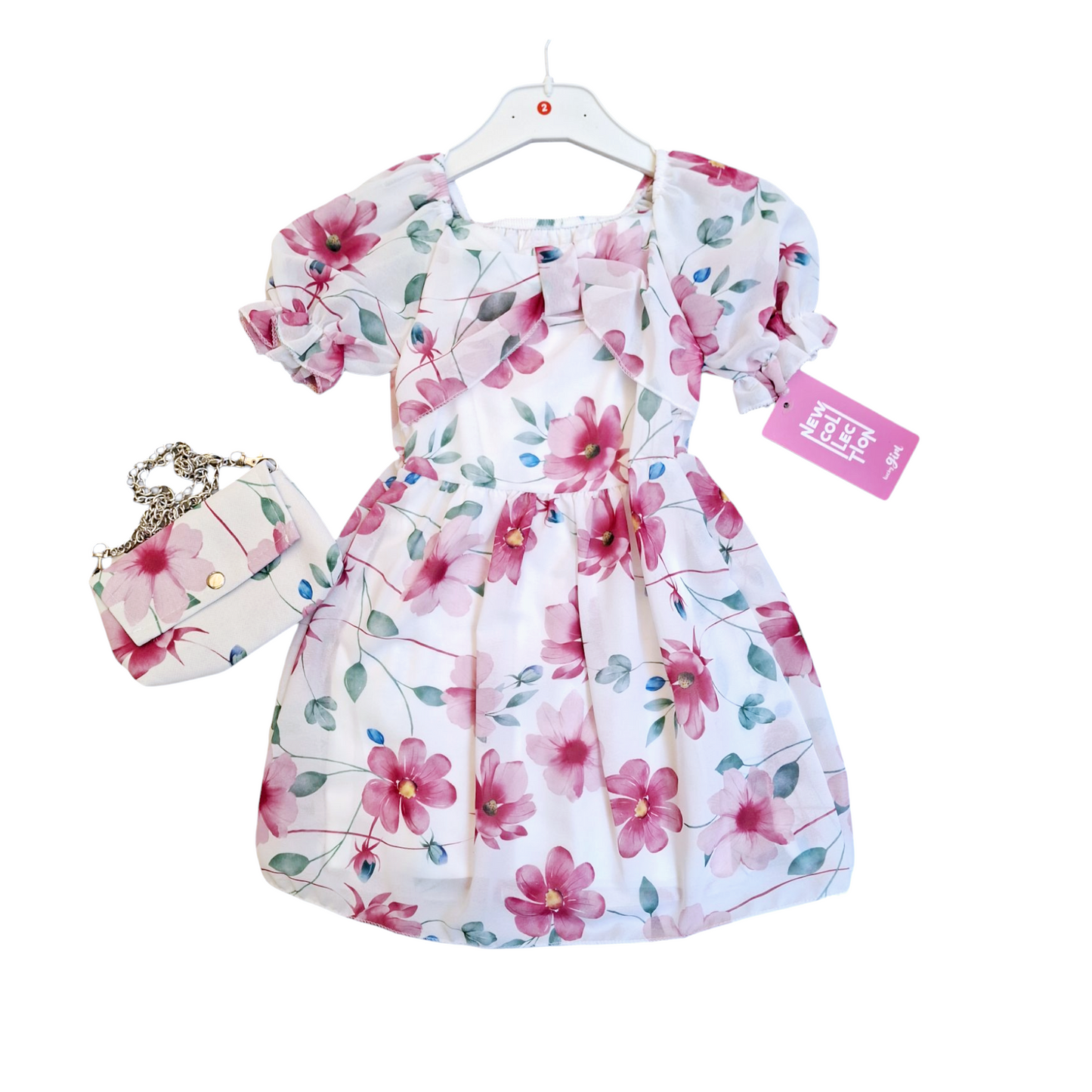 Abito Bimba Flower