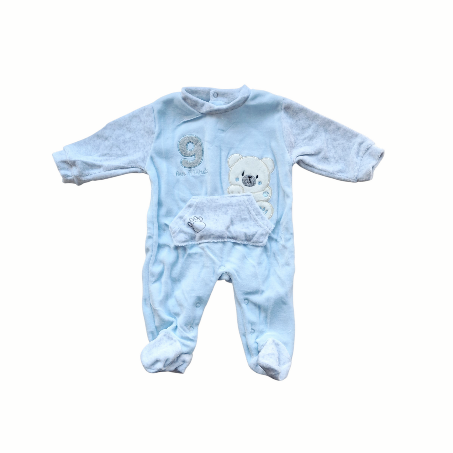 Tutina Neonato Ciniglia