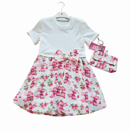 Abito Bimba Fiocco