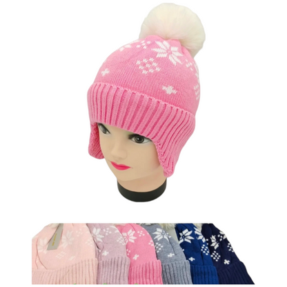 Cappello Bimba Con Paraorecchie