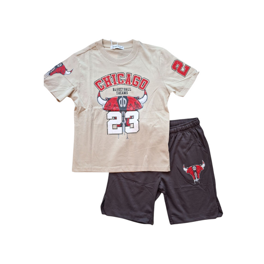 Completo Ragazzo Chicago Bulls