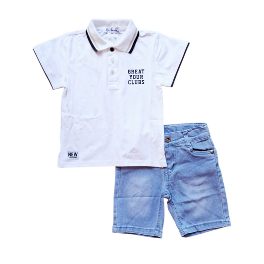 Completo Polo e Jeans