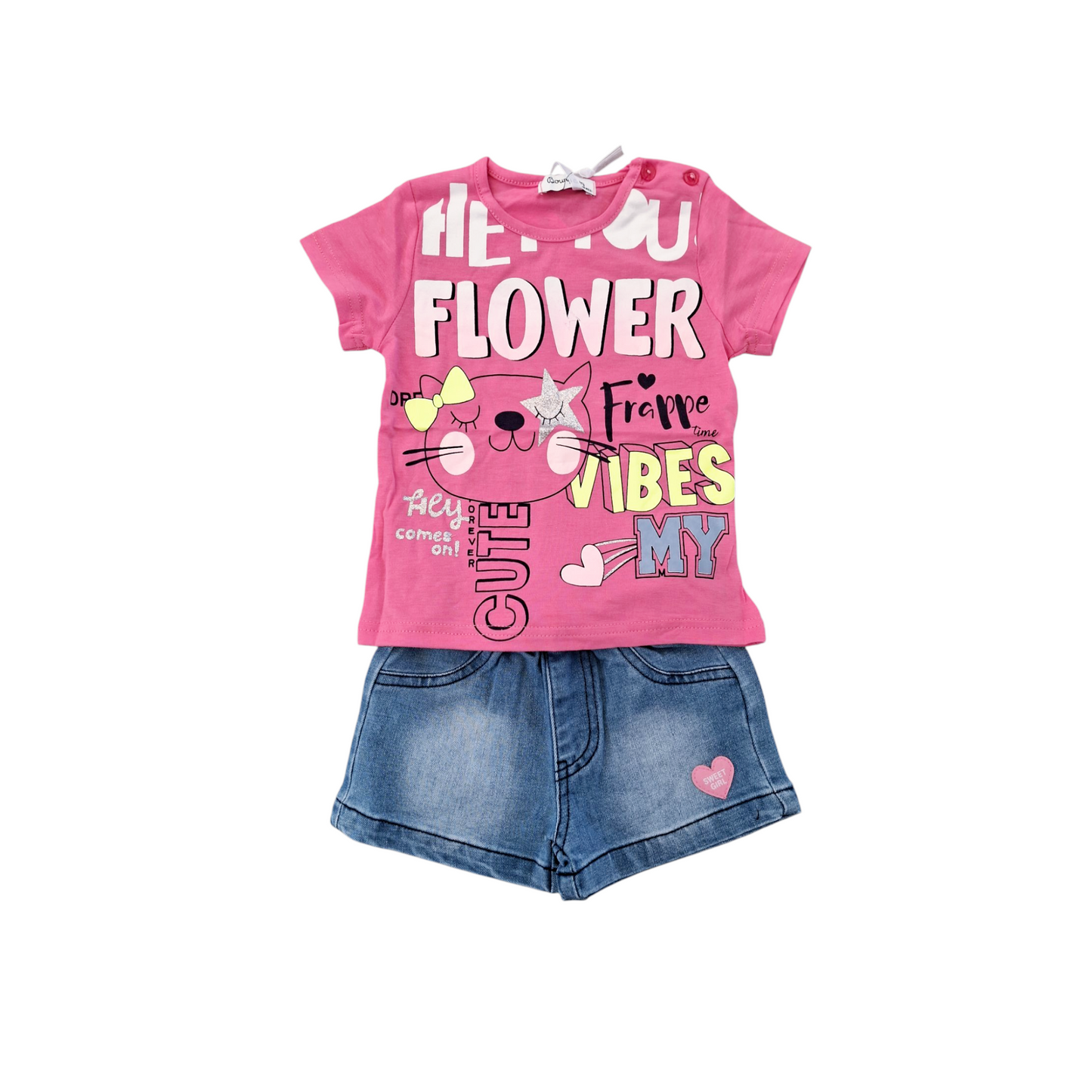 Completo Baby Flower