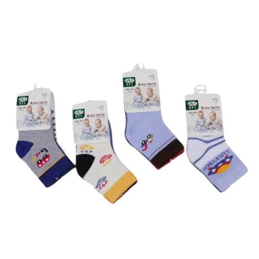 Calza Corta Baby Bimbo - Confezione d 3 paia