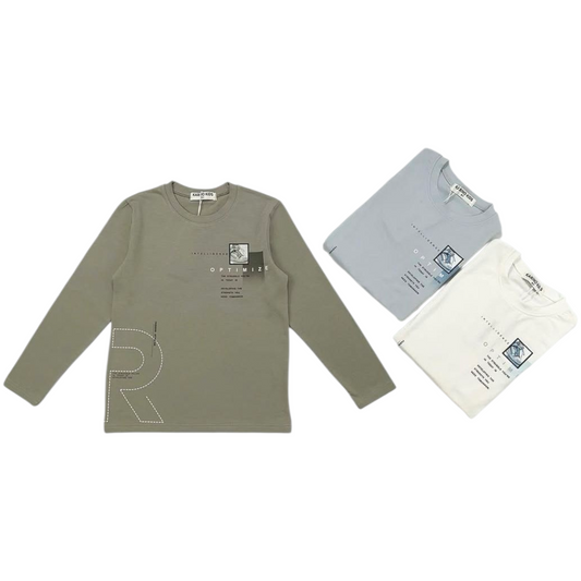 T-shirt Bimbo Caldo Cotone