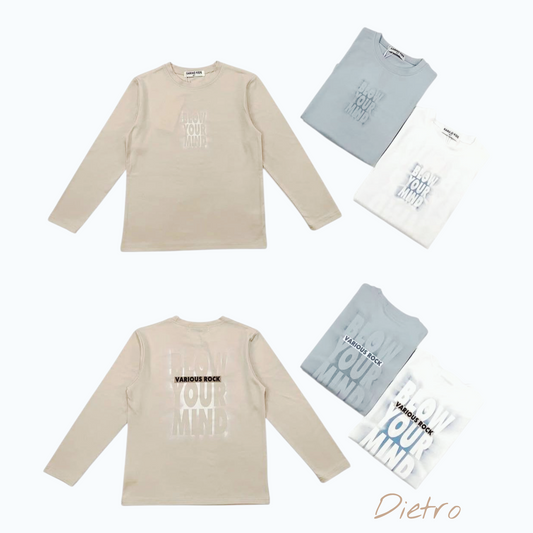 T-shirt Bimbo Caldo Cotone