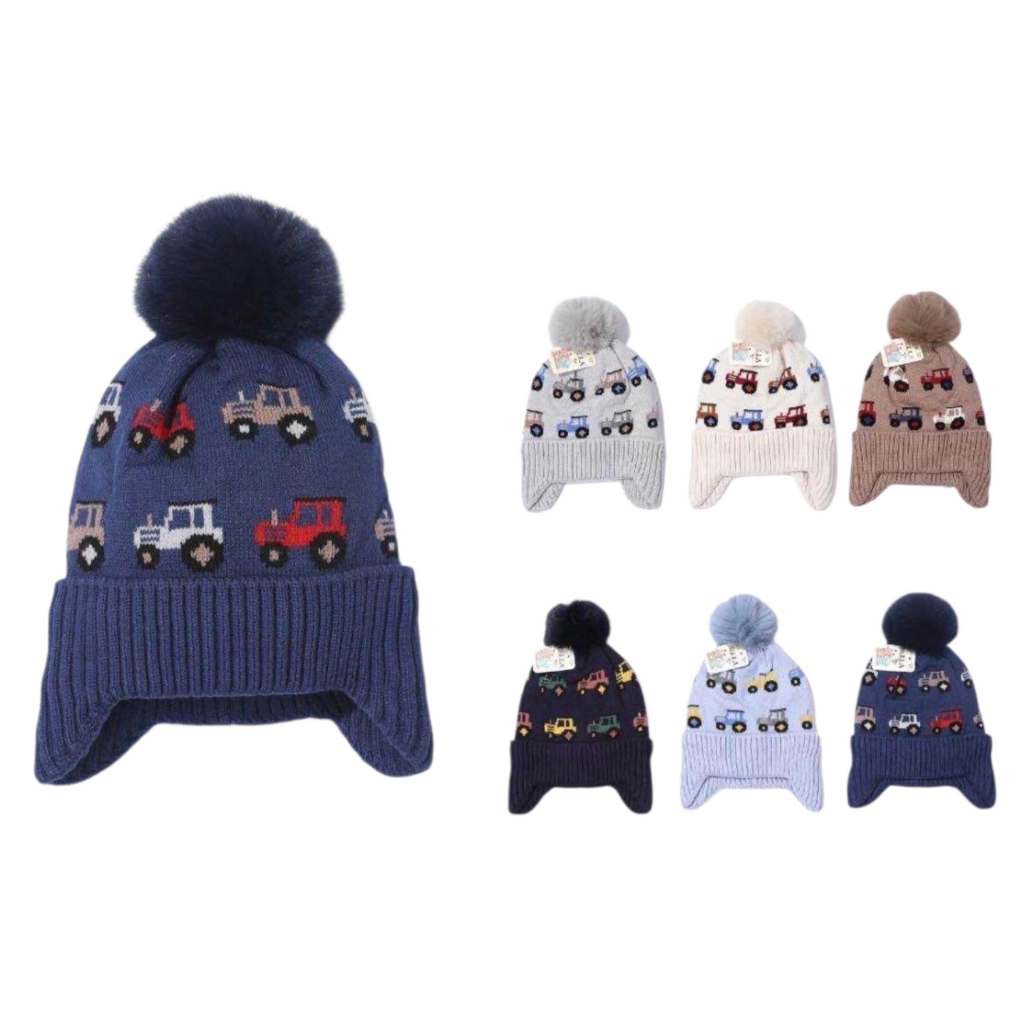 Cappello Bimbo Con Paraorecchie