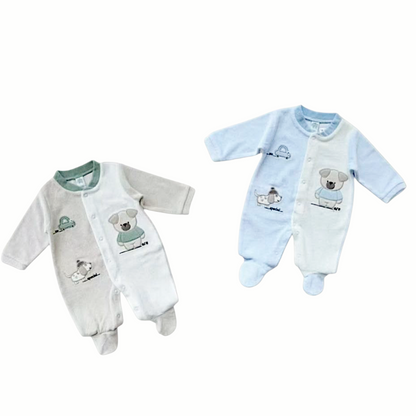 Tutina Neonato in Ciniglia